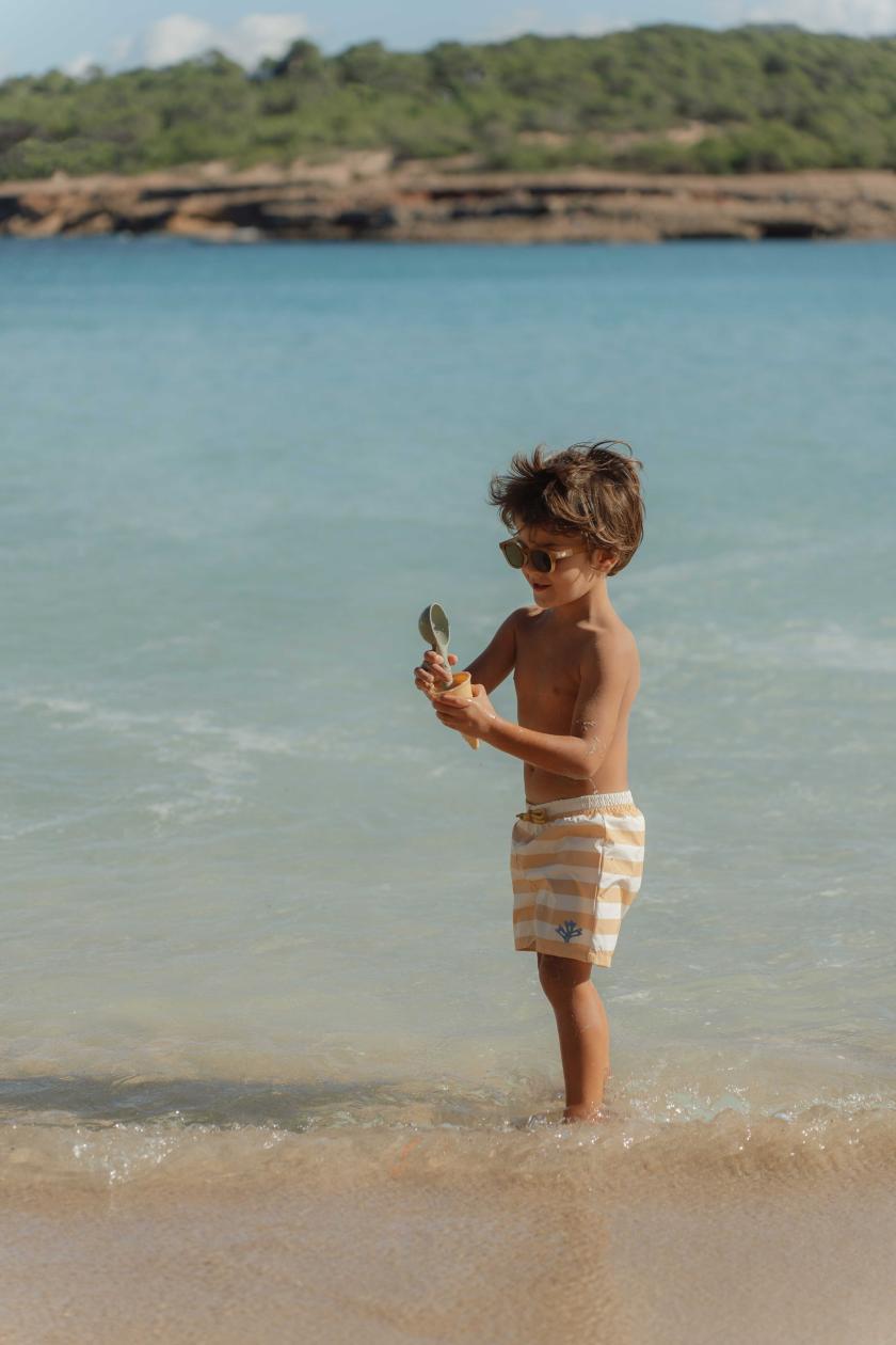 Zwemshort Little Dutch zonnig geel