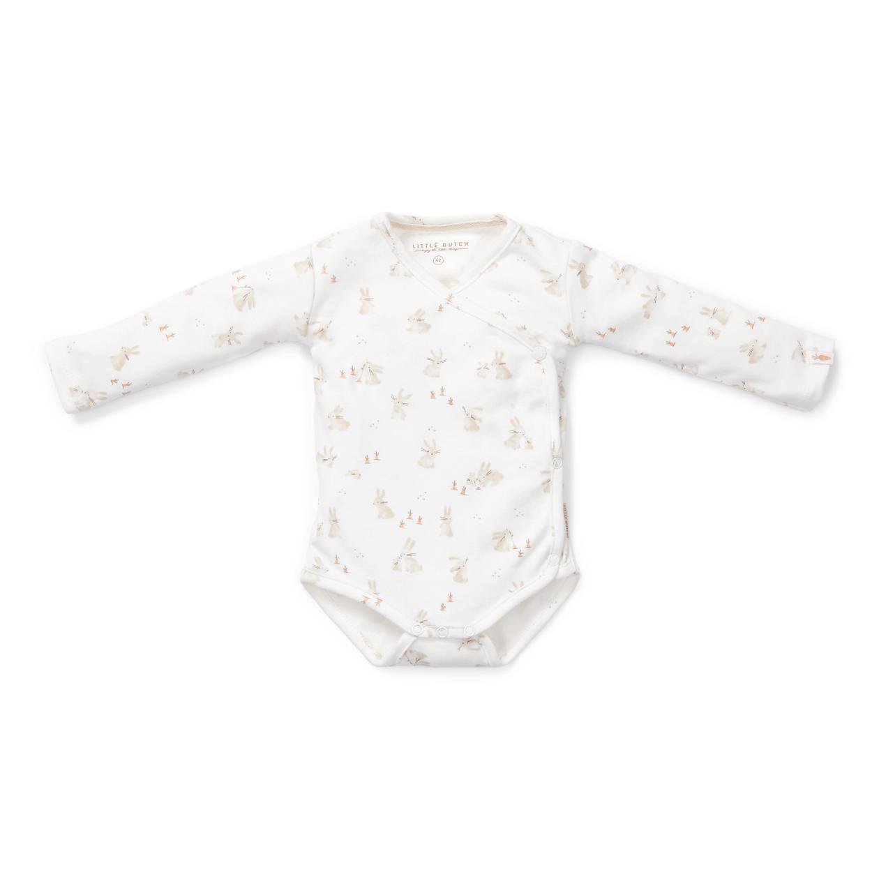 Long sleeve bodysuit Little Dutch baby bunny