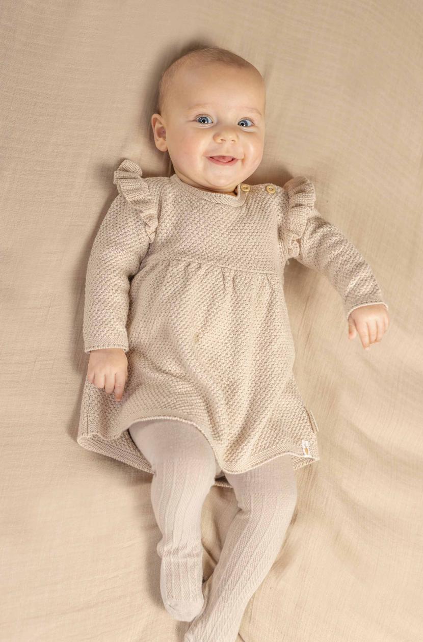 Dress Little Dutch baby bunny sand